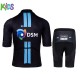 Fahrradtrikot + Radhose 2021 Team DSM Kinder M001