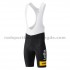 2018 LottoNL Jumbo Trägerhose Kurze M001