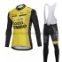 Radtrikot Langarm + Trägerhose Lange 2018 LottoNL-Jumbo M001