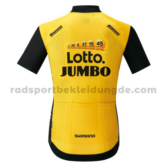 2018 LottoNL-Jumbo Radtrikot (kurzarm) M001