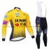 Radtrikot Langarm + Trägerhose Lange 2019 Team Jumbo–Visma M001