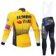 Radtrikot Langarm + Trägerhose Lange 2019 Team Jumbo–Visma M001