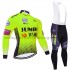 Radtrikot Langarm + Trägerhose Lange 2019 Team Jumbo–Visma M002