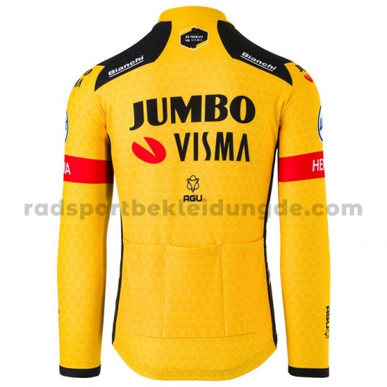 2020 Team Jumbo–Visma Radtrikot (langarm) M001