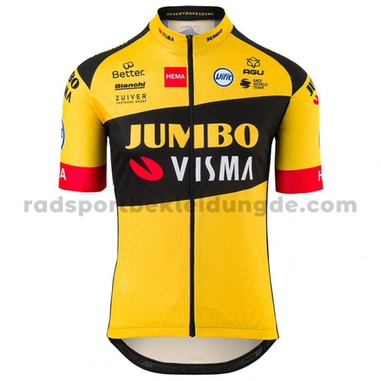2020 Team Jumbo–Visma Radtrikot (kurzarm) M001
