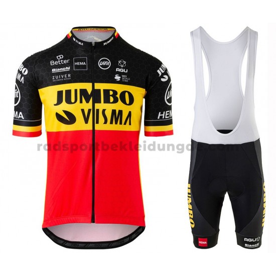 Fahrradtrikot +Trägershort 2020 Team Jumbo–Visma M002