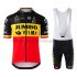 Fahrradtrikot +Trägershort 2020 Team Jumbo–Visma M002