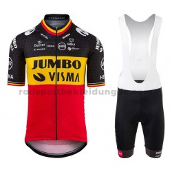 Fahrradtrikot +Trägershort 2021 Team Jumbo-Visma M001