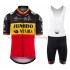Fahrradtrikot +Trägershort 2021 Team Jumbo-Visma M001