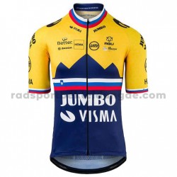 2021 Team Jumbo-Visma Radtrikot (kurzarm) M002