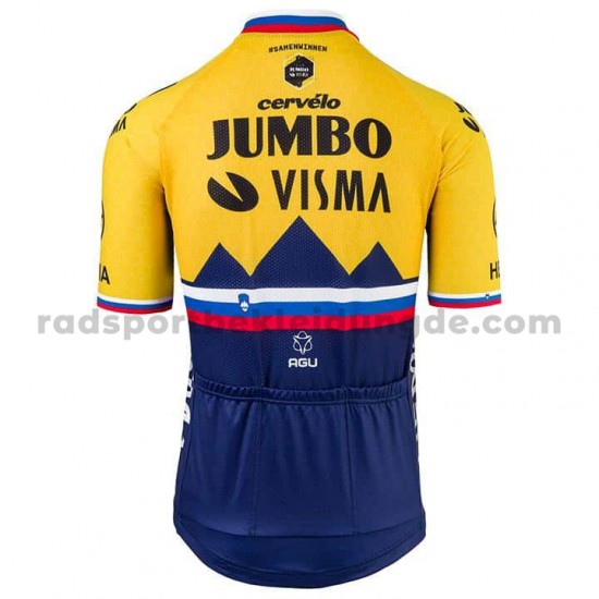 2021 Team Jumbo-Visma Radtrikot (kurzarm) M002