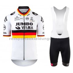 Fahrradtrikot +Trägershort 2021 Team Jumbo-Visma M003