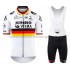 Fahrradtrikot +Trägershort 2021 Team Jumbo-Visma M003