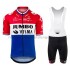 Fahrradtrikot +Trägershort 2021 Team Jumbo-Visma M004