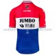 Fahrradtrikot +Trägershort 2021 Team Jumbo-Visma M004