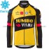 2021 Team Jumbo-Visma Radtrikot (Winter Thermal Fleece) M005