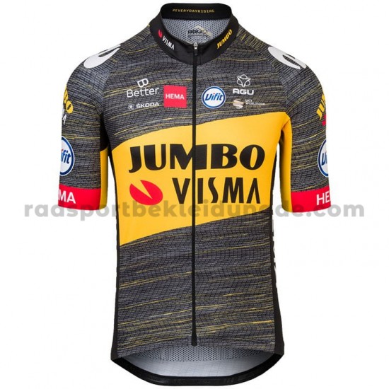 2021 Team Jumbo-Visma Radtrikot (kurzarm) M006