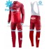 Radtrikot Langarm + Trägerhose Lange 2017 Team Katusha-Alpecin Winter Thermal Fleece M001