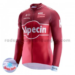 2017 Team Katusha-Alpecin Radtrikot (Winter Thermal Fleece) M001