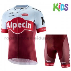 Fahrradtrikot + Radhose 2018 Team Katusha Alpecin Kinder M001