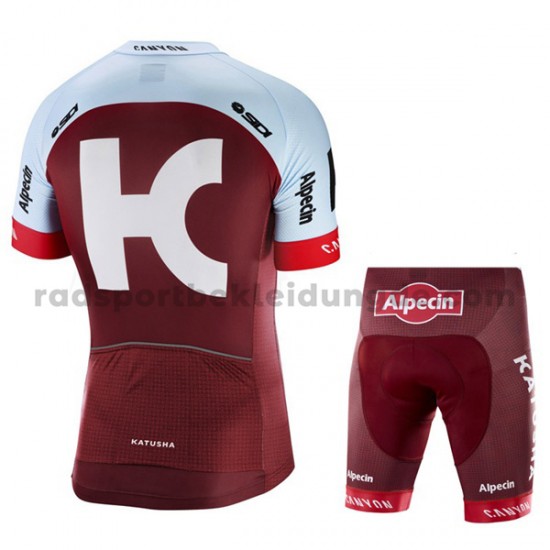 Fahrradtrikot + Radhose 2018 Team Katusha Alpecin Kinder M001