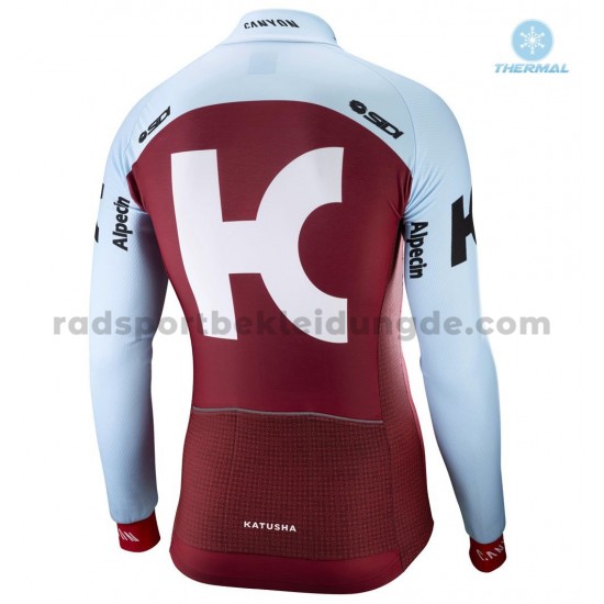 2018 Team Katusha Alpecin Radtrikot (Winter Thermal Fleece) M001
