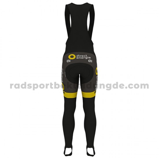 Radtrikot Langarm + Trägerhose Lange 2017 Direct Energie M001