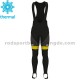 Radtrikot Langarm + Trägerhose Lange 2017 Direct Energie Winter Thermal Fleece M001