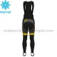 Radtrikot Langarm + Trägerhose Lange 2017 Direct Energie Winter Thermal Fleece M001