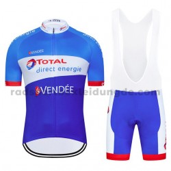 Fahrradtrikot +Trägershort 2020 Total Direct Energie M002