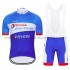 Fahrradtrikot +Trägershort 2020 Total Direct Energie M002