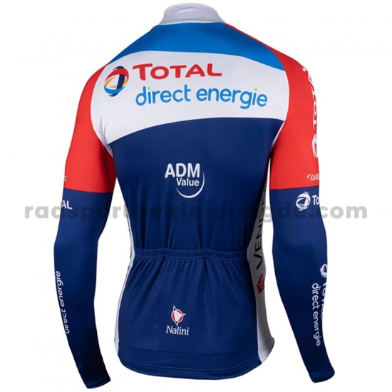 2021 Team TotalEnergies Radtrikot (langarm) M001