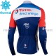 2021 Team TotalEnergies Radtrikot (Winter Thermal Fleece) M001