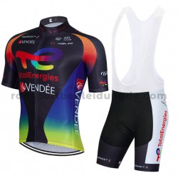 Fahrradtrikot +Trägershort 2021 Team TotalEnergies M002