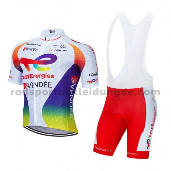 Fahrradtrikot +Trägershort 2021 Team TotalEnergies M003
