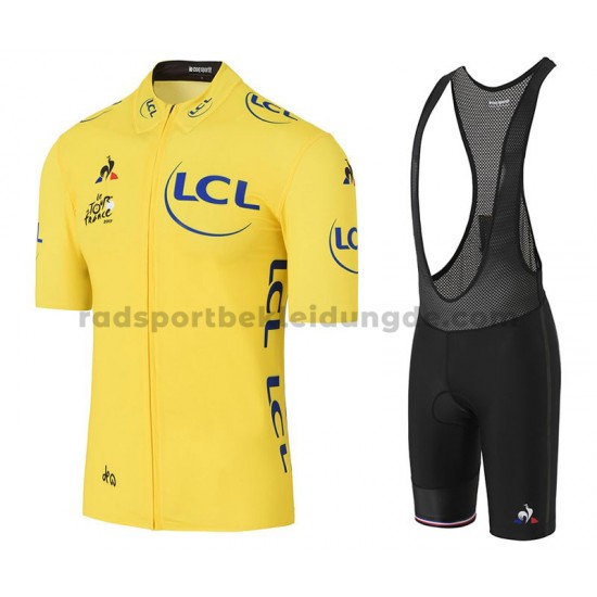 Fahrradtrikot +Trägershort 2017 Tour De France M001