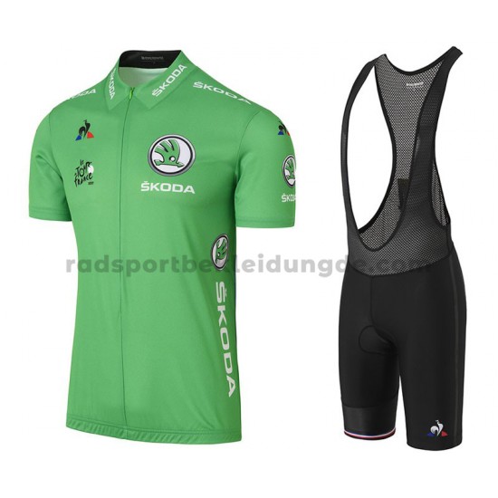 Fahrradtrikot +Trägershort 2017 Tour De France M002