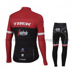 Radtrikot Langarm + Radhose Lange 2017 Trek-Segafredo Kinder M001