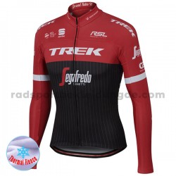 2017 Trek-Segafredo Radtrikot (Winter Thermal Fleece) M001