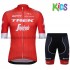 Fahrradtrikot + Radhose 2018 Trek-Segafredo Kinder M001