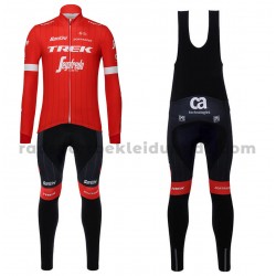 Radtrikot Langarm + Trägerhose Lange 2018 Trek-Segafredo M001
