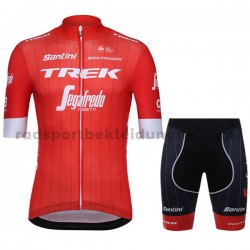 Fahrradtrikot + Radhose 2018 Trek-Segafredo M001