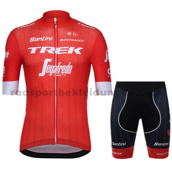 Fahrradtrikot + Radhose 2018 Trek-Segafredo M001