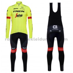 Radtrikot Langarm + Trägerhose Lange 2018 Trek-Segafredo M002