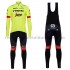 Radtrikot Langarm + Trägerhose Lange 2018 Trek-Segafredo M002
