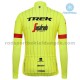 Radtrikot Langarm + Trägerhose Lange 2018 Trek-Segafredo Winter Thermal Fleece M002