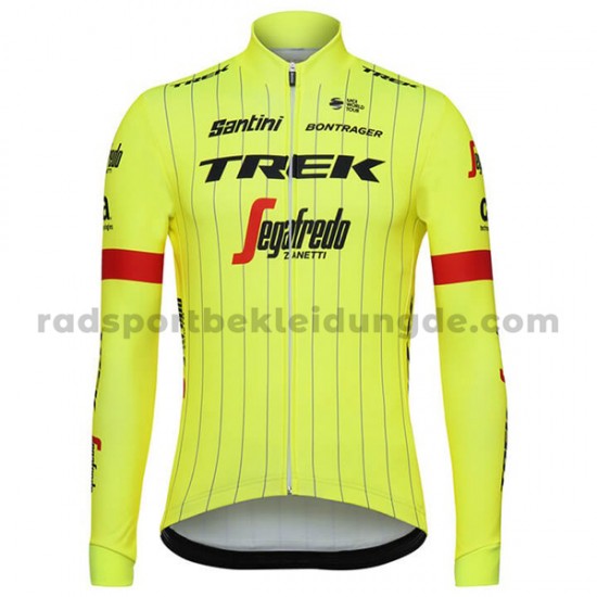 2018 Trek-Segafredo Radtrikot (langarm) M002