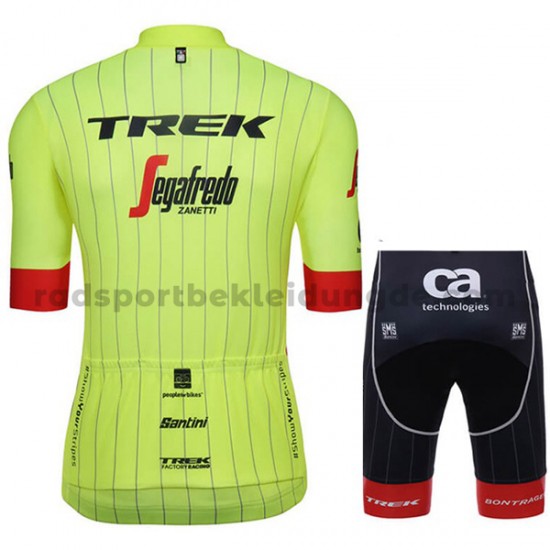 Fahrradtrikot + Radhose 2018 Trek-Segafredo M002