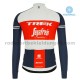Radtrikot Langarm + Trägerhose Lange 2020 Trek Segafredo Winter Thermal Fleece M001