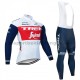 Radtrikot Langarm + Trägerhose Lange 2020 Trek-Segafredo M001